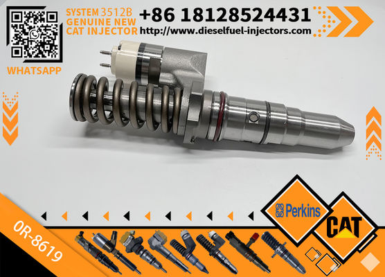 Common Rail Fuel Injector 150-4453 0R-8619 for CAT 5130B 5230B Injector for Caterpillar Machinery Diesel Engine Parts