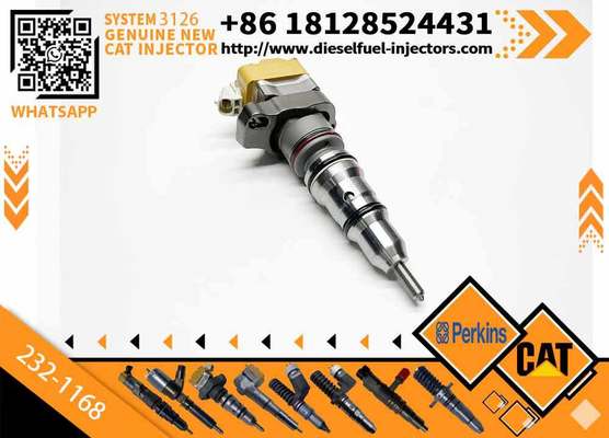 CAT common rail injector 222-5966 10R-0781 232-1168 is suitable for CAT3126 diesel engine injector assembly