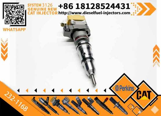 CAT common rail injector 222-5966 10R-0781 232-1168 is suitable for CAT3126 diesel engine injector assembly