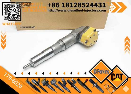 High Quality Excavator diesel Injector 179-6020 3412E 613G 637G 769D 771D D9R 232-1183 10R-1266