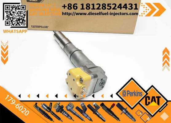 High Quality Excavator diesel Injector 179-6020 3412E 613G 637G 769D 771D D9R 232-1183 10R-1266