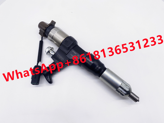 095000-6351 Excavator SK200-8  J08E Engine Fuel Injector