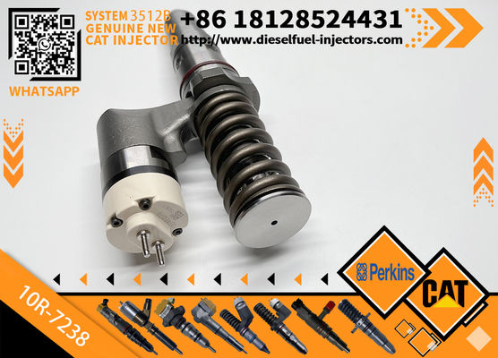 Construction Machinery Parts 246-1854 10R-7238 Common Rail Fuel Injector 246 1854 10R7238 for Caterpillar 3508C 3512C Engine