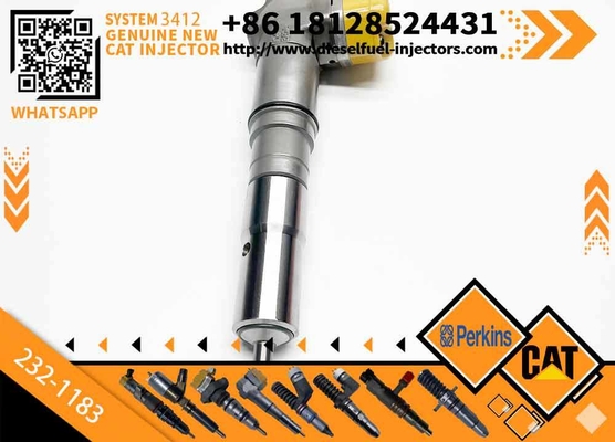 Diesel Engine Common Rail Fuel Injector for CAT 3408 3412 Excavator Parts 232-1173 232-1183 232-1168 174-7528 174-7526