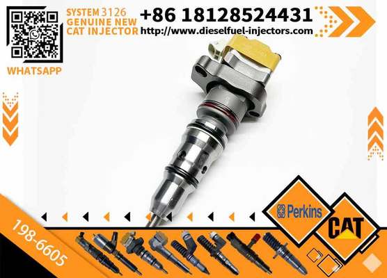 Fuel Injector 1986605 128-6601 198-6605 for CAT 322C 325C Engine C7 3126B