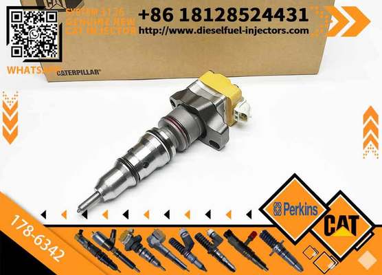 178-6342 1786342 10R-1257 Fuel Injector for 3126 3126B Engine 120H 135H Motor Grader 938G Loader D5N D6N Tractor