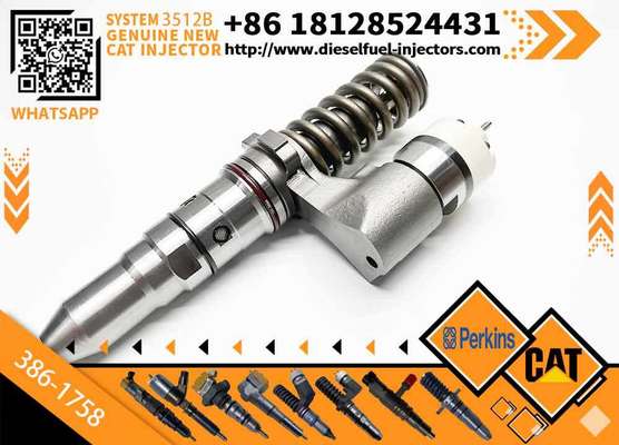 High Quality Engine Parts 386-1758 Fuel Injector for Cat 994G 854G 3508B 3512B Engine Injector 392-0206 20R1270